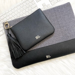 Spersonalizowany pokrowiec na Macbooka Air M1, M2/ pokrowiec na Macbooka Pro/ pokrowiec na laptopa 13 cali/ pokrowiec na laptopa 15"/16" z torbą na akcesoria - wszystkie rozmiary