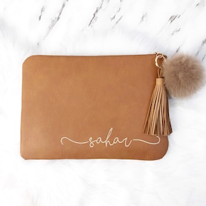 Gepersonaliseerd MacBook-hoesje met borduursel, 13-inch laptoptas, 14-inch laptophoes, 15-inch hoesje, gepersonaliseerd cadeau, monogram-laptoptas - alle laptopformaten