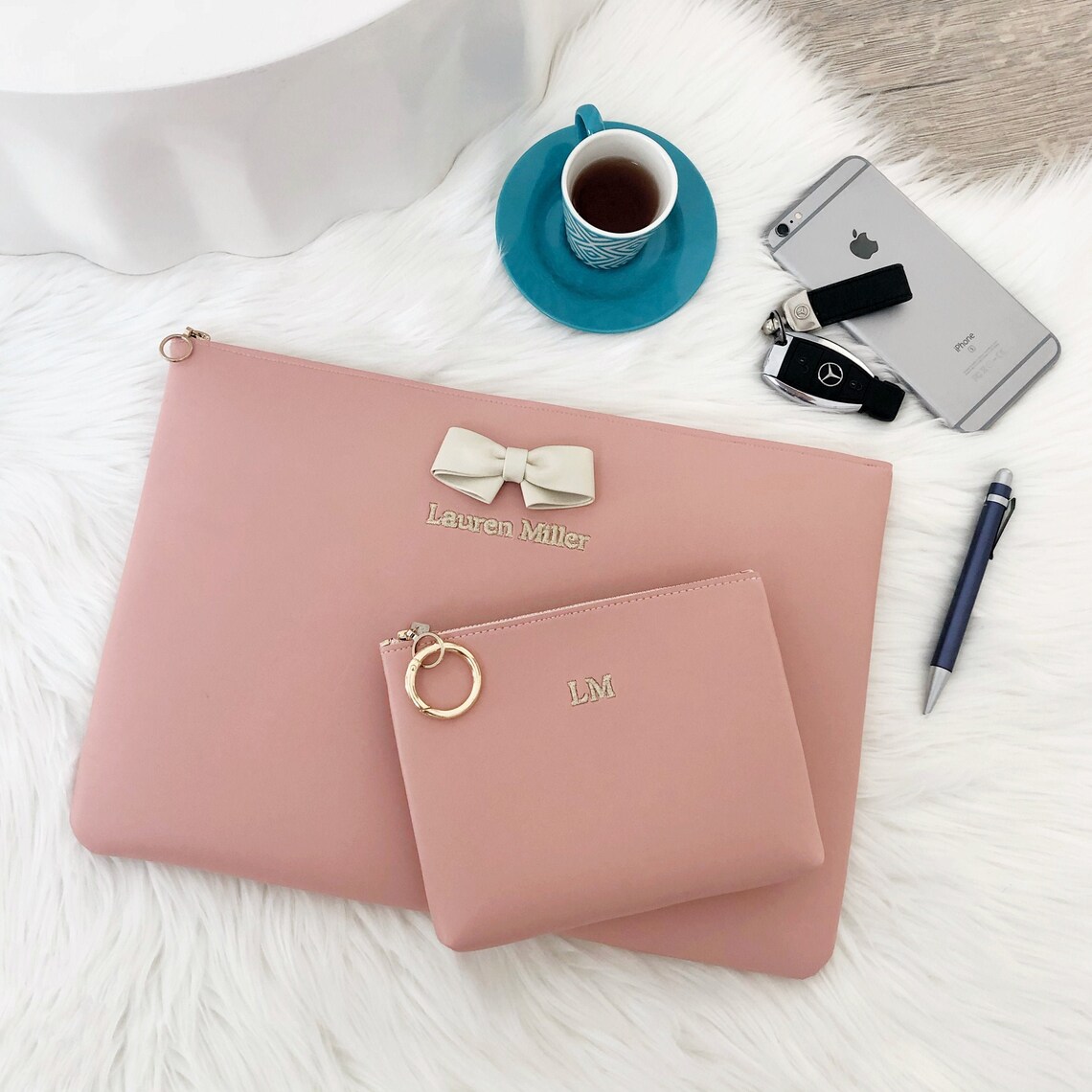 Personalized Leather Laptop Case/ Macbook Air 13 Case/ Macbook Etsy