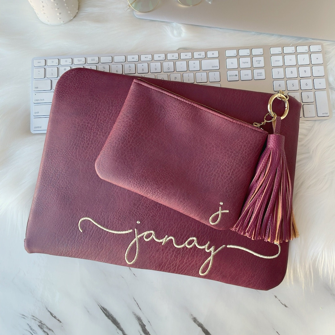 Personalized Laptop Case With Accessories Bag 13 Inch Sleeve, Laptop