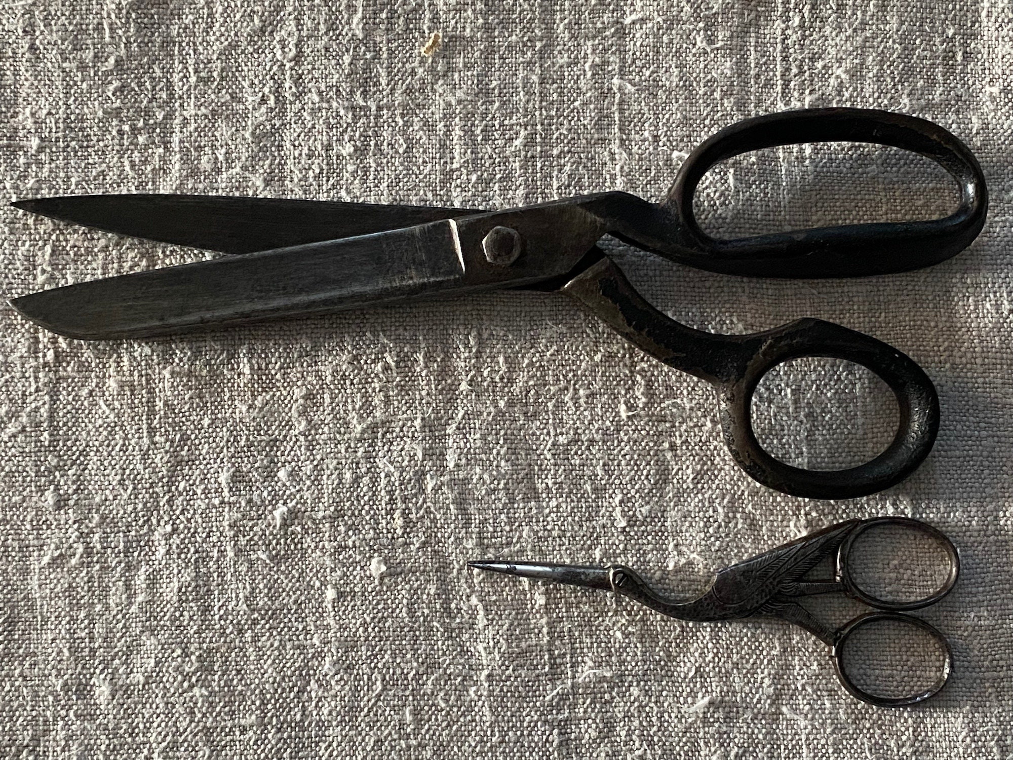 Cutex 12 Razor Edge Bent Trimmer Fabric Sewing Shears Scissors