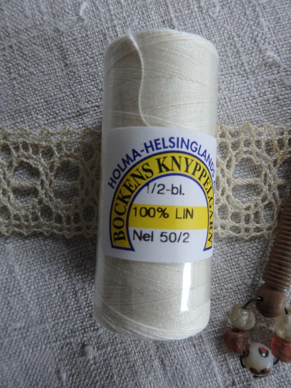 Swedish Linen Thread Helsinglands Knyppelgarn - Etsy