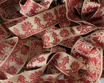 Unused Vintage French Passementerie Upholstery Trim 4 metres
