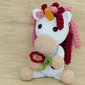 PDF: Adele, the Unicorn Princess Amigurumi Crochet Pattern image 2