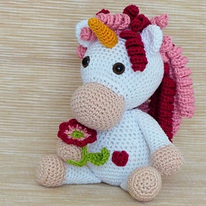 PDF: Adele, the Unicorn Princess Amigurumi Crochet Pattern image 5