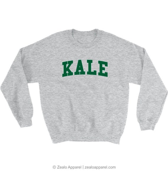Kale Felpa / T-Shirt / Yale university style college | Etsy Italia