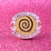Cinnamon Rolls Not Gender Roles Feminist Enamel Pin| Feminism gifts non binary nonbinary lgbt pride agender queer pins lgbtq gender equality