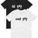 Tol / Smol Gay T-Shirt. LGBT clothing LGBTQ gifts matching couple shirts lesbian queer pride wlw wife mlm husband nonbinary partner gift bff