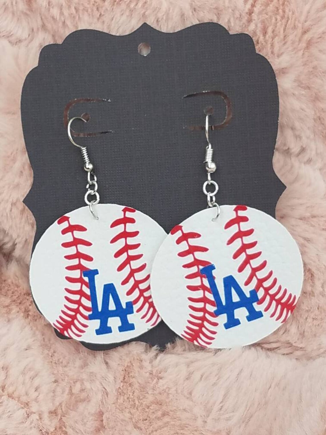Baseball Earrings Personalized Monograms Jersey Etsy