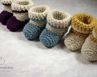 Crochet Pattern Baby Booties Baby Socks Easy Crochet Pattern Baby Shoes Crochet Pattern Beginners Crochet Baby Booty Pattern The Beckwith