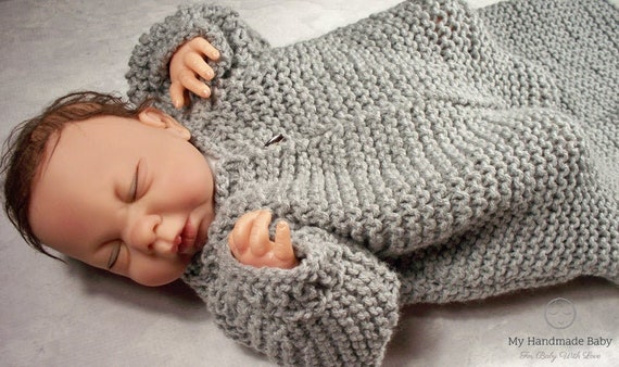 Modele de tricot Sac de couchage pour bebe Modele de tricot The Blakelee Telechargement instantane Etsy Canada