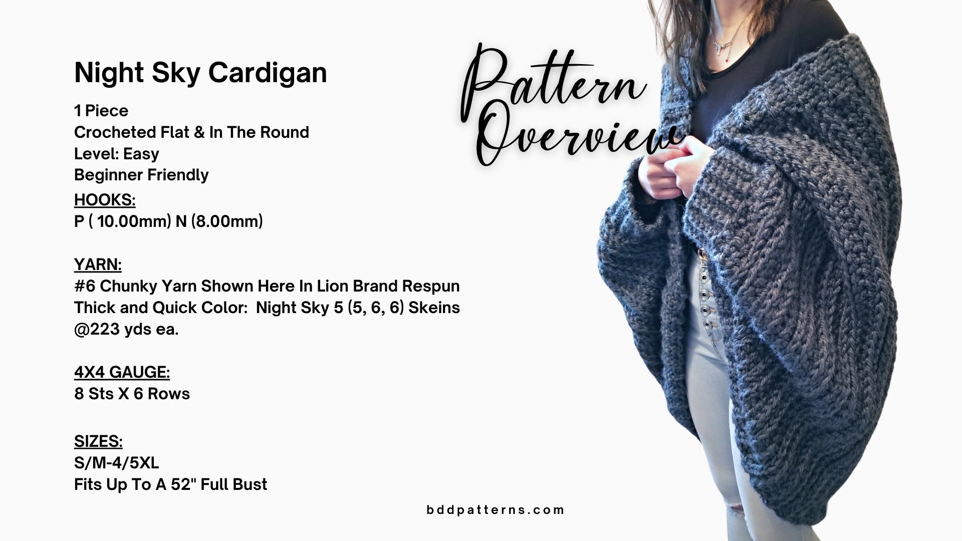 39 Crochet Shrug Patterns with Lace, Granny Squares, and Sleeves 18 Easy Crochet Cocoon Shrug Pattern: Chunky Knit Look