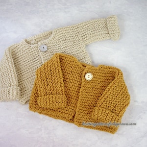 Knitting Pattern Baby Sweater Easy Baby Cardigan Knitting Pattern The Paxton Instant Download