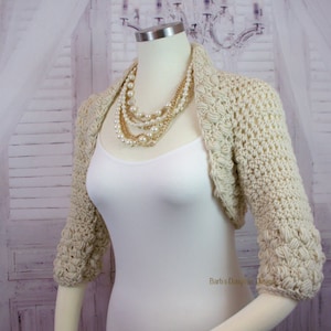 Crochet Pattern Bridal Shrug Easy Crochet Pattern The Pearlia Instant Download