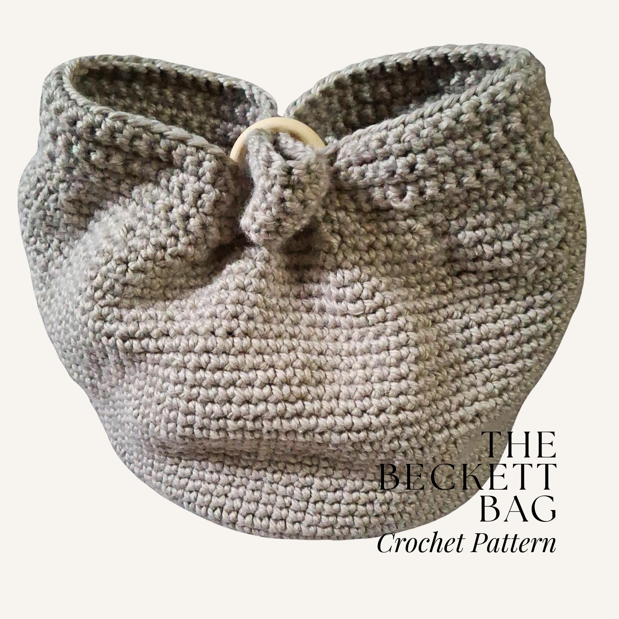 Crochet Pattern Big Tote Bag Market Bag Crochet Purse