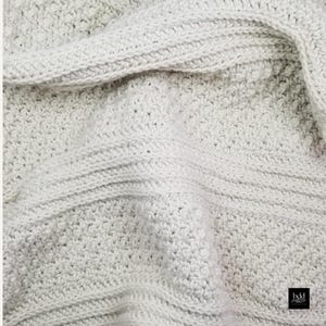 Easy Baby Blanket Crochet Pattern | Custom Sizing  | Modern Blanket Crochet Pattern | Instant Download | Throw Blanket | Crochet Lapghans