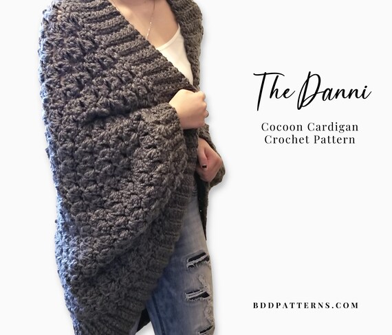 Crochet Pattern Women's Easy Cardigan Crochet Pattern - Etsy Norway