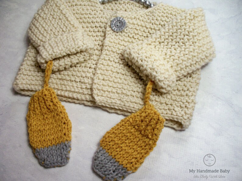 newborn mittens with string