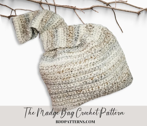 Chunky Crochet Bag pattern: Crochet pattern