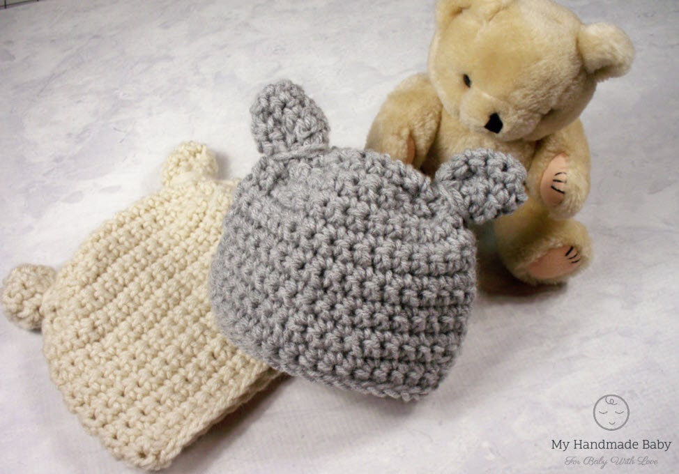 39 Baby Hat Crochet Patterns for Sweet Handmade Gifts and Everyday Warmth 17 Crochet Baby Hat Pattern: Easy Bear