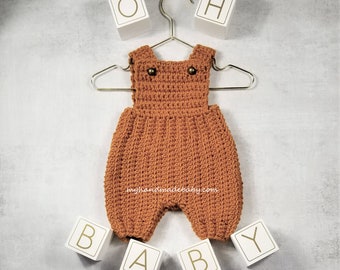 Crochet Pattern, Baby Romper Crochet Pattern, Baby Crochet, Crochet Pattern, Baby Bloomers Crochet Pattern, The Pennbrooke Easy Crochet