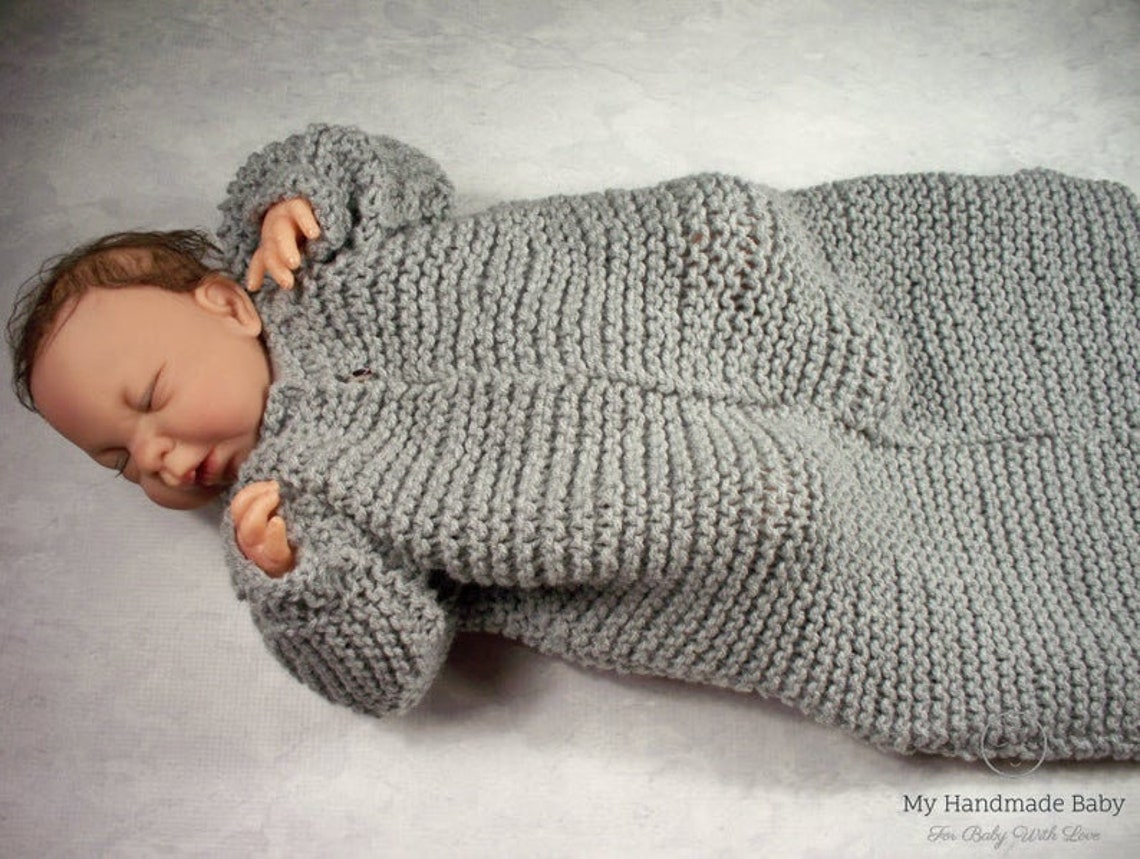 Knitting Pattern Baby Sleep Sack Knitting Pattern the Blakelee Etsy