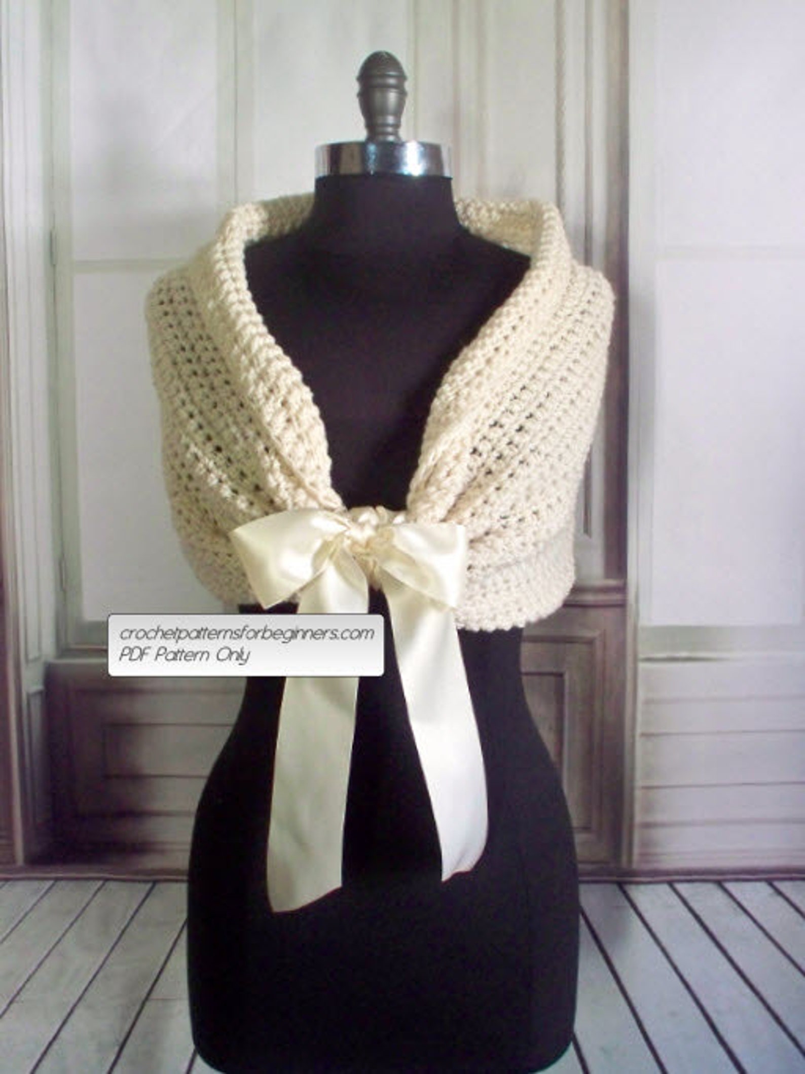 Wedding Crochet Pattern Set Bridal Shawl and Flower Girl Shawl Etsy