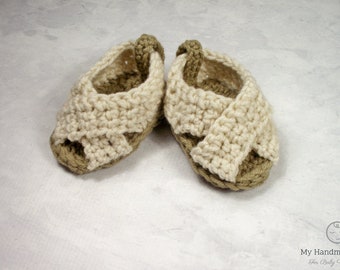 Crochet Pattern Baby Sandals Baby Shoes Easy Crochet Pattern Baby Socks Crochet Pattern Beginners Crochet Baby Booty PDF Pattern The Reese