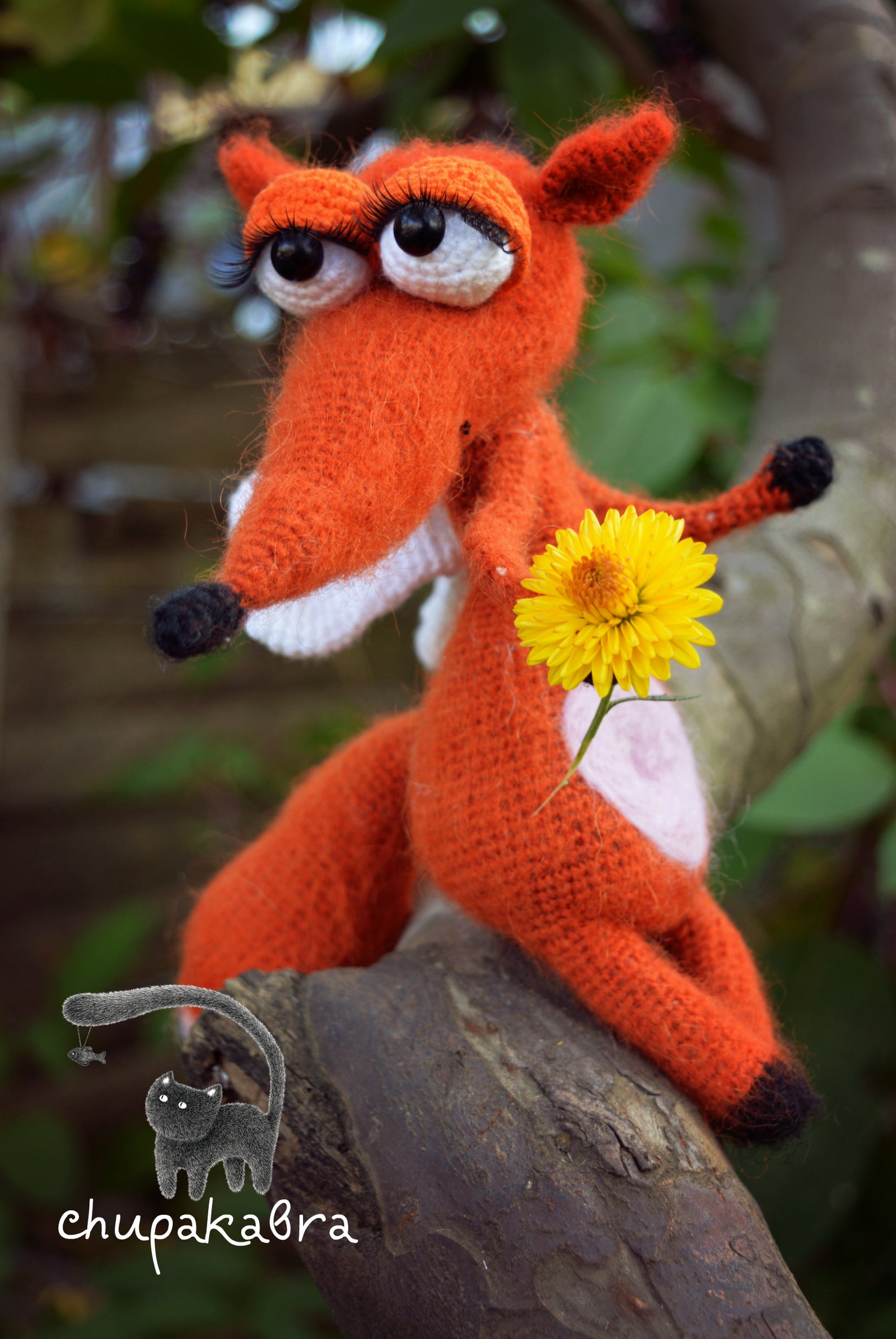 Crochet Pattern Tea Chanterelles Etsy