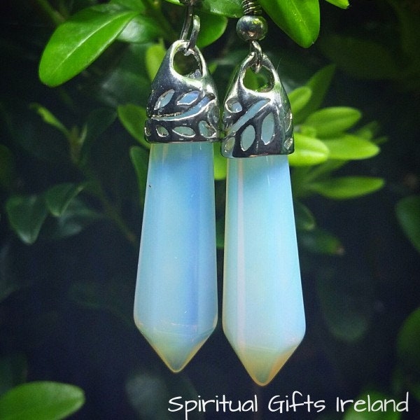 Sarah Earrings in Opalite