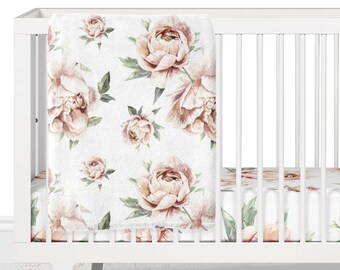peony crib bedding