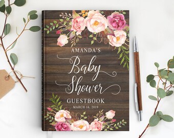 Baby Shower Guest Book Etsy Baby Shower Guest Book Etsy
