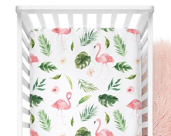 tropical crib sheet