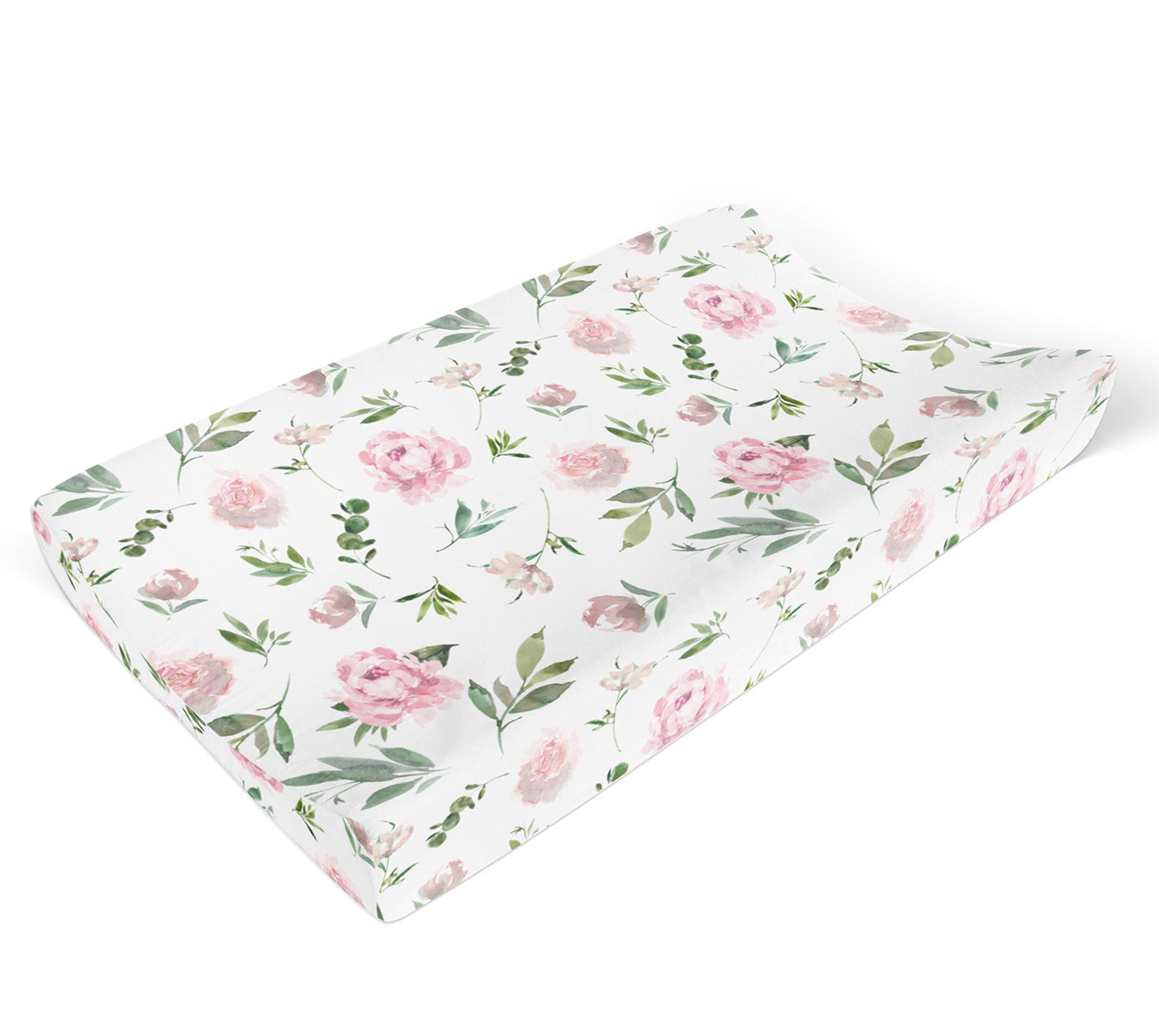 Pink Peony Crib Sheet Crib bedding Baby bedding Baby Girl Etsy