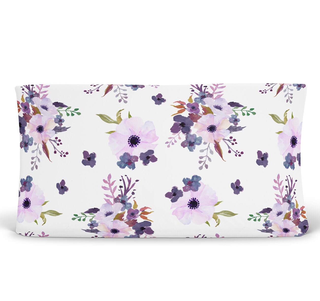 Lavender Changing Pad Cover Baby Girl Changing Pad Cover Etsy