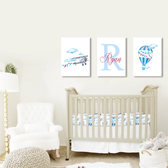 baby boy nursery canvas