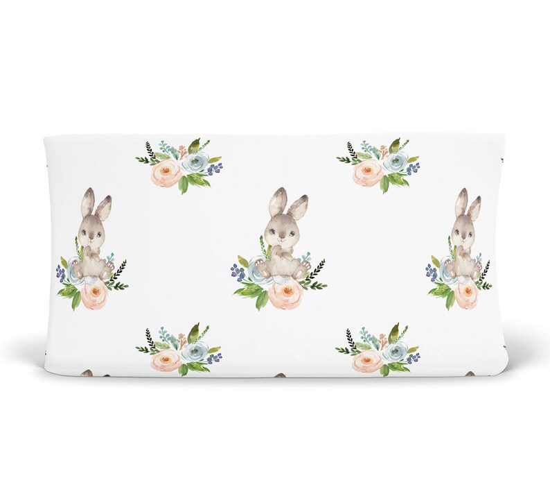 Baby Shower Gift Nursery Bedding, Baby Girl Bedding Baby bedding Bunny Crib Sheet Crib bedding