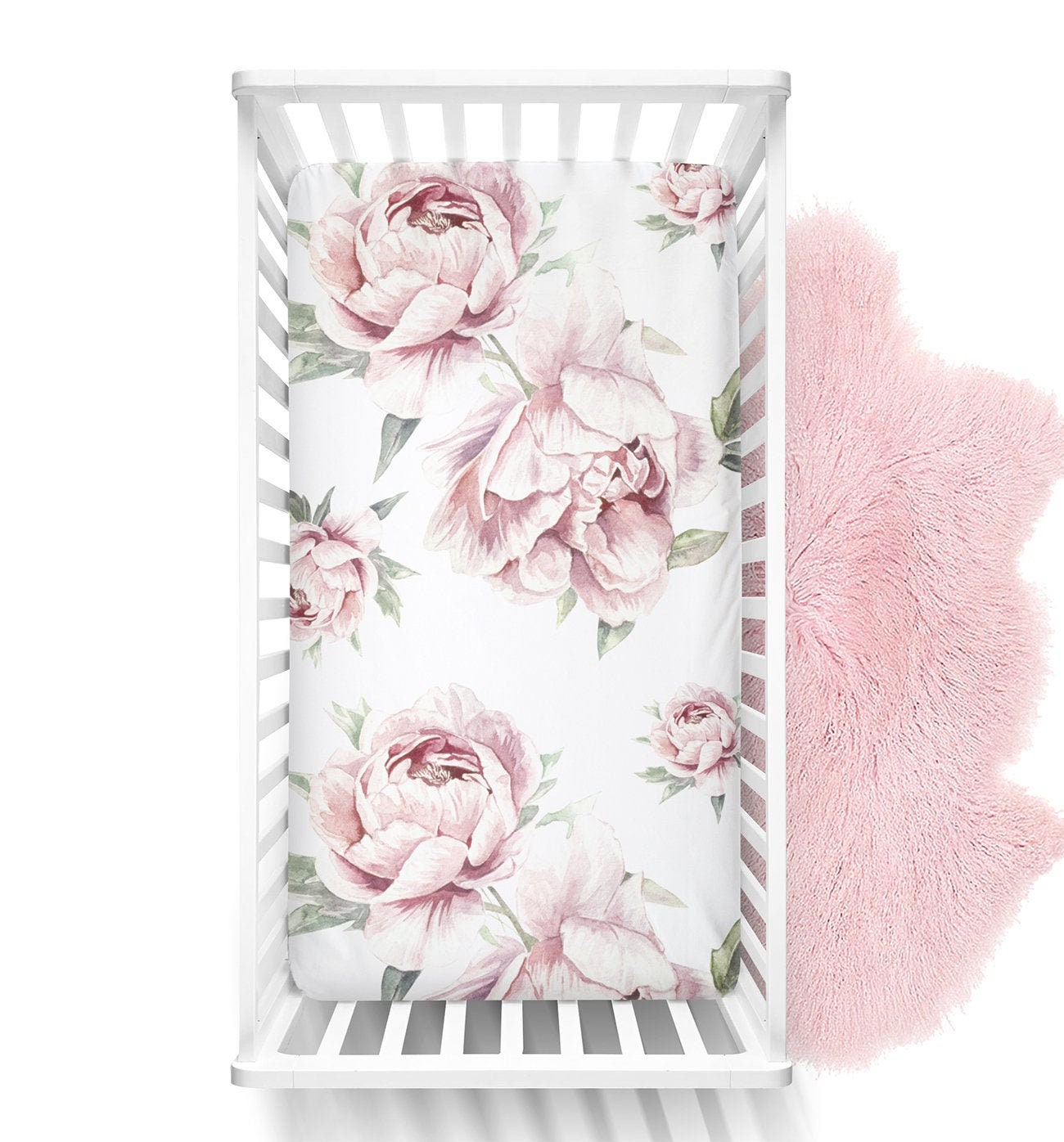 floral crib sheet canada
