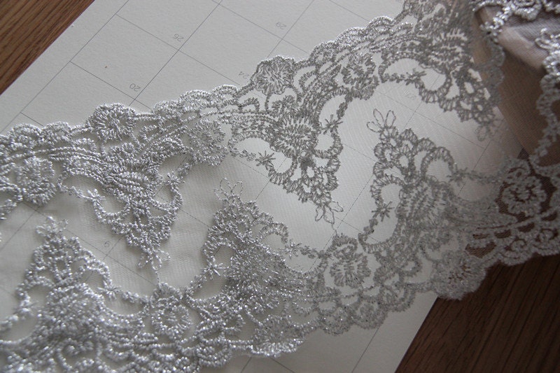 5 yard 13cm5.11 » broderie robe de mariage nuptiale argent de large bandes de navire gratuit t53y5 ruban de dentelle 5 yard 13cm5.11 » broderie robe de mariage nuptiale argent de navire large bandes de navire de gratuit t53y5 ruban de dentelle 8267c9