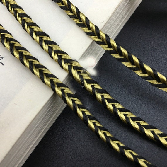 10 yard 2.5cm 0.98 wide gold braided tapes lace trim ribbon ML125P65 free ship