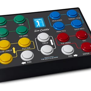 The Golf Club 2019 Classic Series Club Keyboard Golf Simulator Control Box