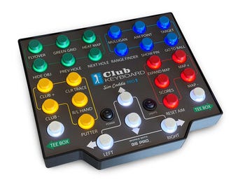Pro 28 Button Wireless LED GS Pro Club Keyboard Golf Simulator Control Box