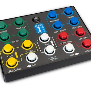 Teclado inalámbrico GS Pro Classic Series para simulador de golf