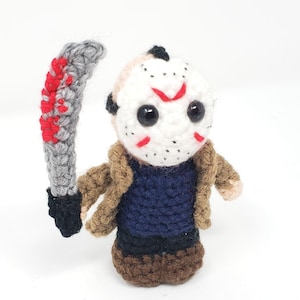 Jason, Michael Myers and Freddy Amigurumi Patterns horror crochet, Halloween crochetDIGITAL PATTERNS ONLY image 2