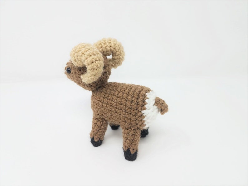 Bobby the Bighorn Sheep Pattern amigurumi ram pattern, crochet bighorn sheep, DIGITAL PATTERN ONLY image 5