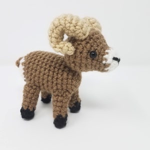 Bobby the Bighorn Sheep Pattern amigurumi ram pattern, crochet bighorn sheep, DIGITAL PATTERN ONLY image 4