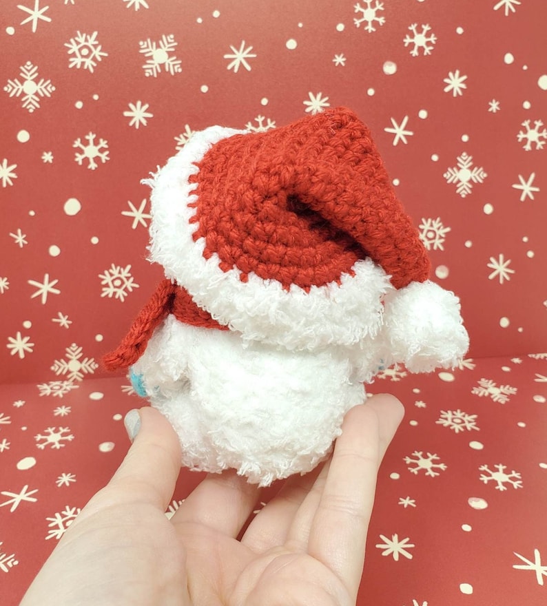 Yeti-haakpatroon: Eddie de Yeti-amigurumi (alleen digitaal patroon) afbeelding 6