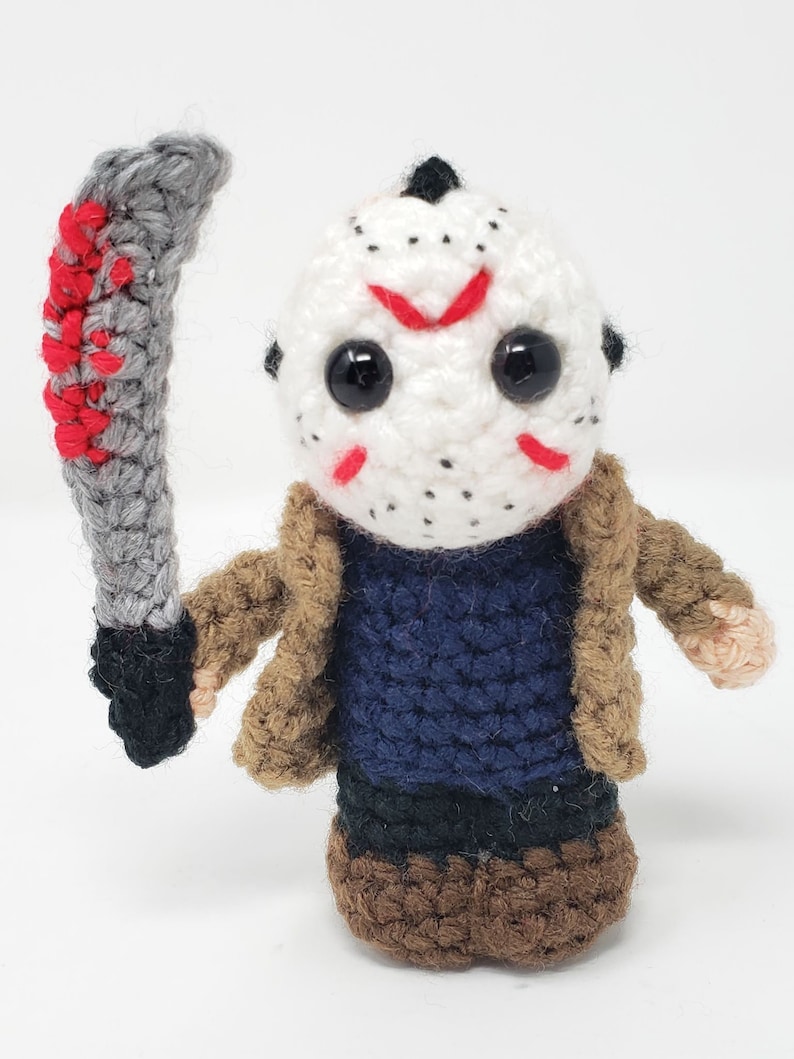 Jason Amigurumi Pattern Horror Crochet Friday the 13th Etsy Ireland