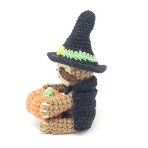 Förtrollande sengångare-mönster - halloween-sengångare-amigurumi-mönster, söt häxvirkad sengångare (ENDAST DIGITALT MÖNSTER) bild 6
