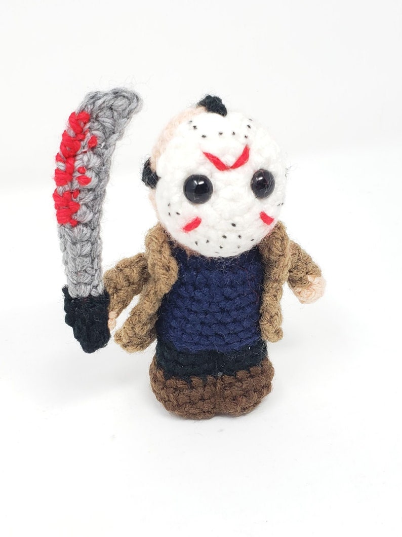 Jason, Michael Myers and Freddy Amigurumi Patterns horror crochet, Halloween crochetDIGITAL PATTERNS ONLY image 2